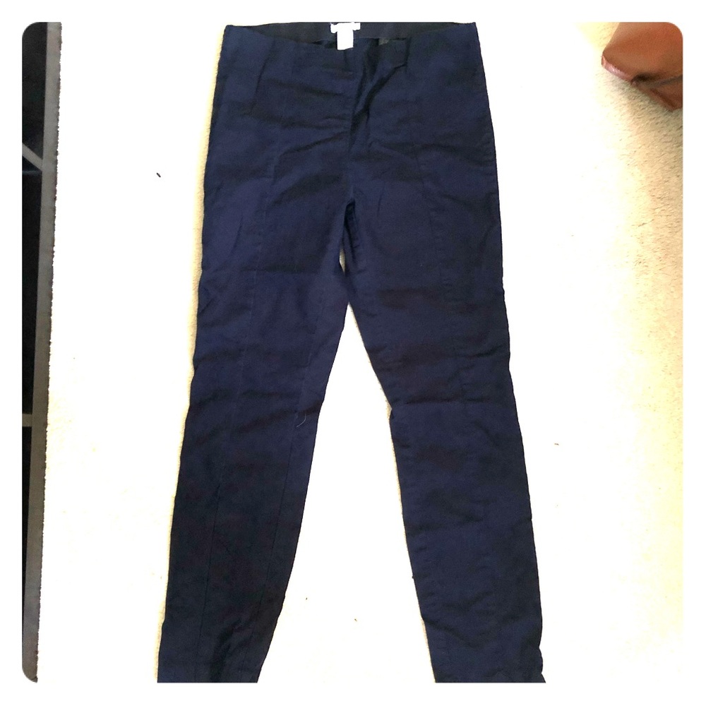 Navy business attire bottoms